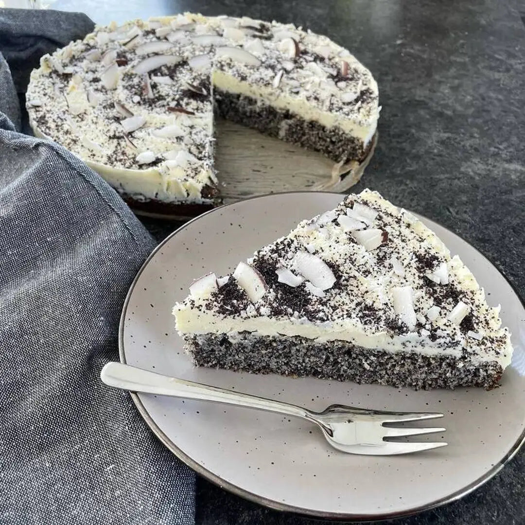 Glutenfreie Mohn-Torte