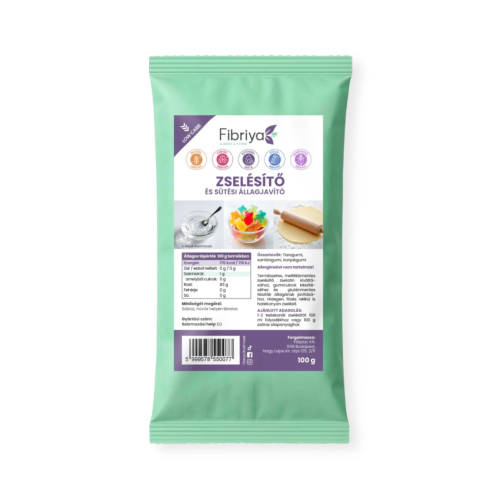 Fibriya Gelier- & Verdickungsmittel 100g